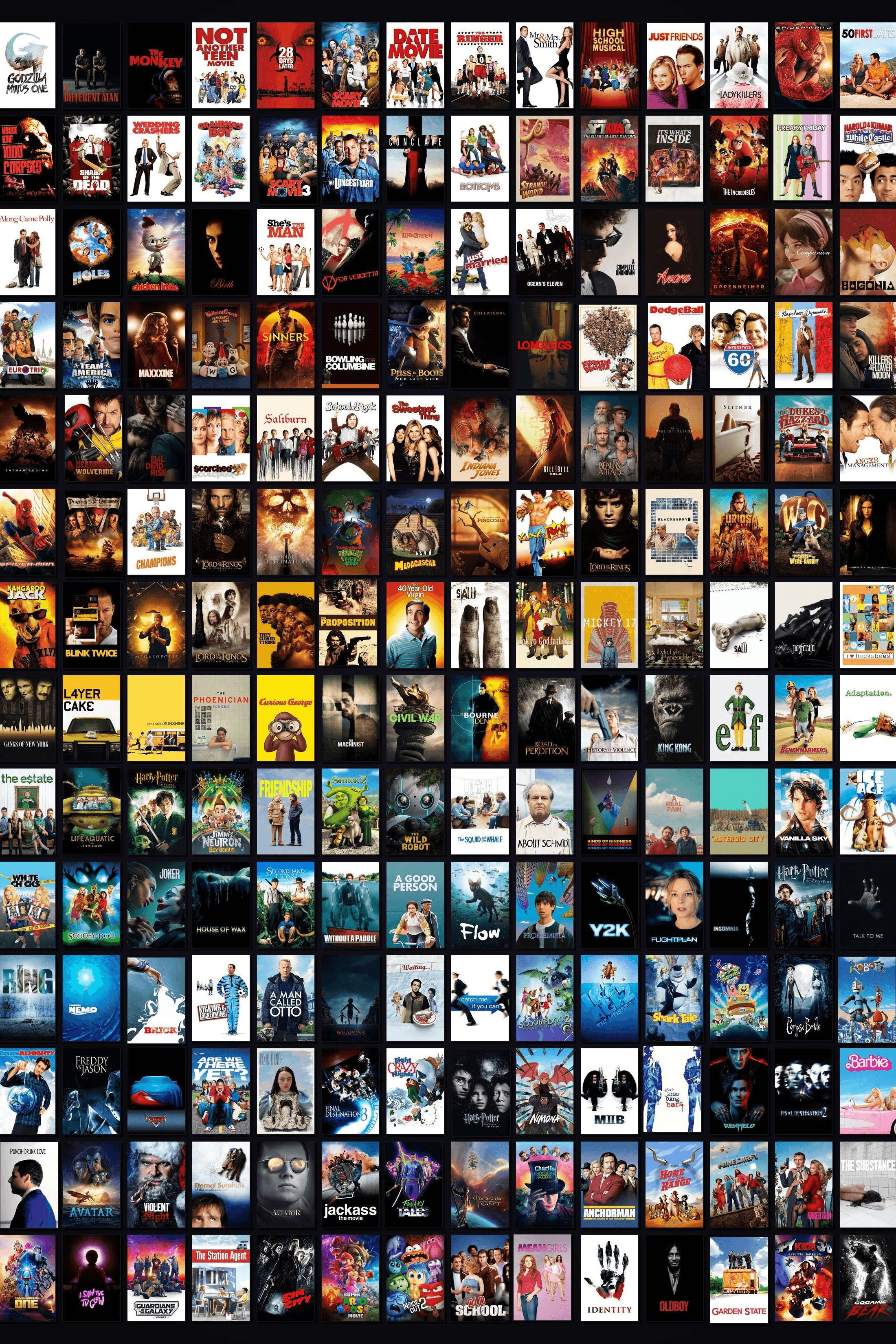 Movie poster collage from @ApostropheBruc