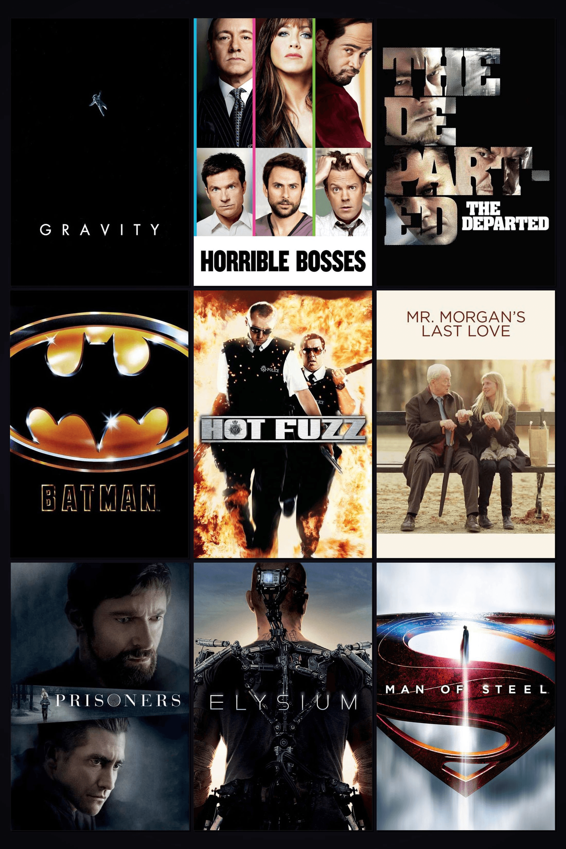 Movie poster collage from @Albatros